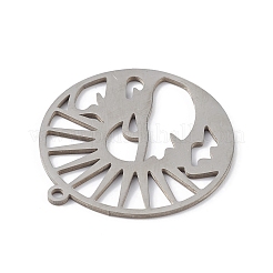 Pendentifs en acier inoxydable 201 anti-ternissement&nbsp;LS-STAS-K250-01P