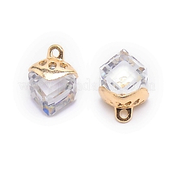 Glas Charms galvanisieren&nbsp;GLAA-SZC0004-01B