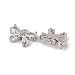 Breloques en laiton zircon cubique transparent&nbsp;LS-KK-L212-14P