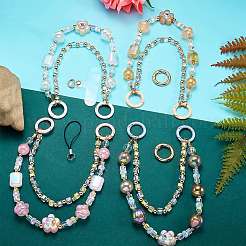 1 sangle mobile en perles acryliques&nbsp;AJEW-SZ0002-82A