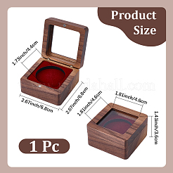 Cajas magnéticas para embalaje de insignias de madera&nbsp;CON-WH20006-017B