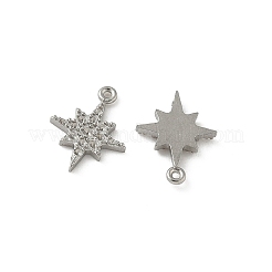 304 Edelstahl Anhänger Strass Fassungen&nbsp;STAS-Z144-02P-02