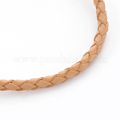 Création de bracelet tressée en cuir&nbsp;MAK-L018-04C