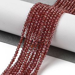 Natürlicher Granat Perlen Stränge&nbsp;G-B088-C11-02