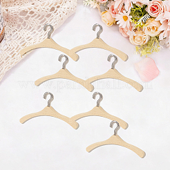 50 mini cintre en bois pour poupée&nbsp;WOCR-GF0001-02