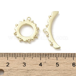 Fermagli a ginocchiera in ottone e zirconio cubico&nbsp;KK-C048-07G