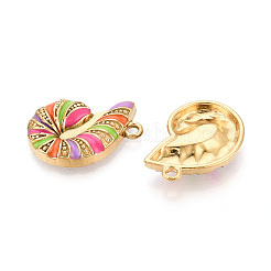 Pendentifs en acier inoxydable 304 émaillés&nbsp;STAS-N124-30A-G
