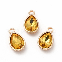 Facettierte Glas Strass Anhänger&nbsp;GLAA-I051-A17