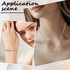 Perline in argento sterling&nbsp;STER-WH20009-04B-P