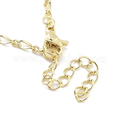 Collana con pendenti in ottone&nbsp;NJEW-B101-02G-02