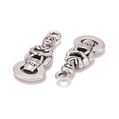 Pendente in lega stile tibetano&nbsp;X-TIBEP-GC147-AS-NR