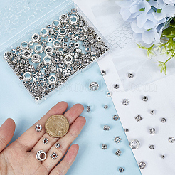 300 Stück 15 Stile tibetischen Stil Legierung Perlen Set&nbsp;FIND-SP0002-16B