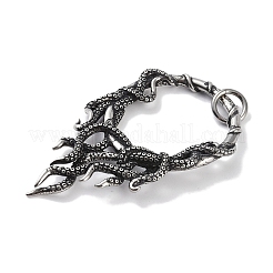Ciondoli grandi in acciaio chirurgico 316&nbsp;STAS-E212-15AS