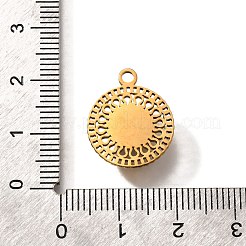 Pendentifs en œil de tigre naturel&nbsp;STAS-M057-02G-02