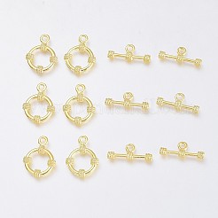 Tibetischen Stil Legierung Ring Knebelverschlüsse&nbsp;PALLOY-J564-08G
