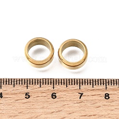 Perline in acciaio inox 304 con foro largo&nbsp;STAS-H263-03G-01