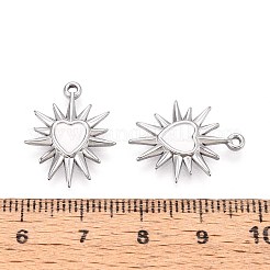 Cabochon-Fassungen für Anhänger aus Edelstahl 304&nbsp;STAS-T067-06P