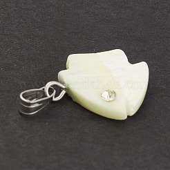Anhänger der natürlichen Trochidenschale / Trochusschale&nbsp;SSHEL-K027-07