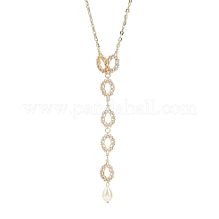 Messing-Sets mit Mikropavé-Anhänger und Zirkonia-Ohrringen&nbsp;SJEW-JS01325