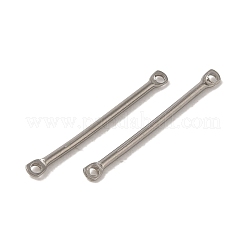 Breloques de connecteur en acier inoxydable 304 anti-ternissement&nbsp;STAS-Q323-06C-P