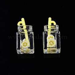 Pendentifs en résine imitation boisson&nbsp;CRES-S359-32P