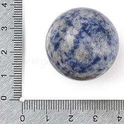 Perles de sphère sans trou en jaspe bleu naturel&nbsp;G-I367-05B