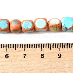 Gefärbte natürliche Magnesitperlenstränge&nbsp;G-L617-B01-8mm-01