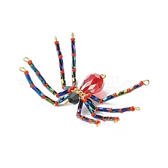 5 Uds. Colgantes de cuentas de vidrio y semillas miyuki de 5 colores&nbsp;PALLOY-JF02101-M