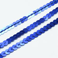 Kunststoffperlen pailletten&nbsp;PVC-Q085-6mm-5