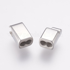 Fermoirs magnétiques en acier inoxydable 304 résistant au ternissement avec emembouts collées&nbsp;X-STAS-E138-06P