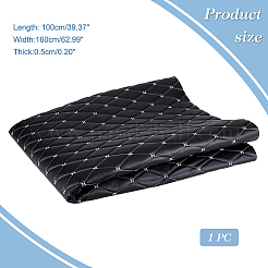PVC-Leder mit Rautenmuster&nbsp;FIND-WH0420-138