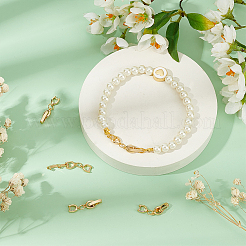 6 fermoir de bracelet de montre en laiton&nbsp;DIY-BC0013-44A-G