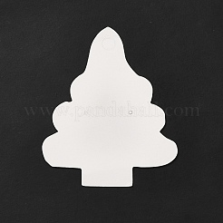 Schede display per orecchini in carta a tema natalizio con foro per appenderle&nbsp;EDIS-E011-02C