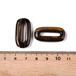 Natürlichen Tigerauge oval Anhänger&nbsp;G-N342-105N