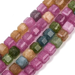 Natürliche weiße Jade perlen Stränge&nbsp;G-D343-A01-10
