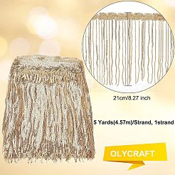 1 brin de bordures en dentelle à pompons en polyester&nbsp;OCOR-OC0001-12