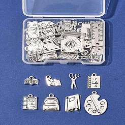 36 pièces 12 pendentifs en alliage de style tibétain pour la journée des enseignants&nbsp;TIBE-FS0003-28
