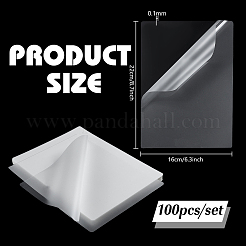 100 feuille de protection photo en film de plastification pour animaux de compagnie&nbsp;AJEW-WH0752-110