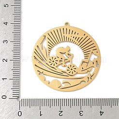Pendentifs en acier inoxydable 304&nbsp;STAS-F326-04G