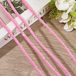 4.5~5 Yard (ca. 6 Meter) langes Glasglitzer-Paillettenseil&nbsp;OCOR-CY0001-70B
