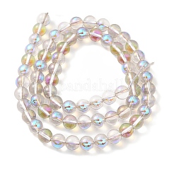 Trasparenti perle di vetro placca fili&nbsp;GLAA-T032-T6mm-C09
