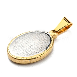 Pendenti in acciaio inossidabile 304 con placcatura sotto vuoto PVD anti-ossidazione&nbsp;STAS-P315-12A-P