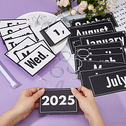 Papierkalender-Planerblatt&nbsp;AJEW-WH0609-515