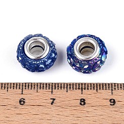 Cuentas europeas de resina opaca&nbsp;RESI-T057-29C