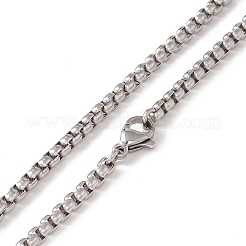 Collier pendentif étoile en alliage avec chaînes en acier inoxydable 304&nbsp;NJEW-C007-08AS