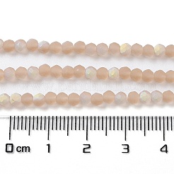 Chapelets de perles en verre imitation jade&nbsp;EGLA-A034-T3mm-MB20