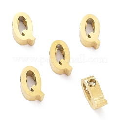 Breloques en acier inoxydable 304 plaquées par ions (IP)&nbsp;STAS-K216-41Q-G