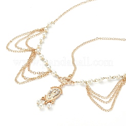 Catena della testa della nappa delle donne della Boemia&nbsp;X-OHAR-WH0005-01G