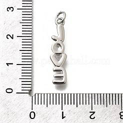 Breloques en laiton avec zircone cubique de micro pave&nbsp;KK-P295-48P