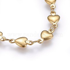 Gliederarmbänder aus 304 Edelstahl&nbsp;BJEW-H579-01G